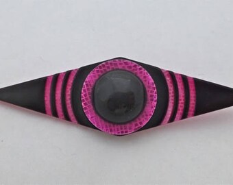 Lea Stein Geometric Brooch
