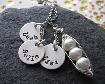 Mothers Necklace - Gift for Mom - Custom Mothers Necklace - Mom Gift - Gift for Her - Mothers Gift - Mothers Day Gift - Christmas Gift