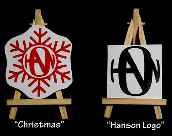 Hanson logo decal - Hanson Finally It's Christmas logo decal - Fanson -vinyl stickers