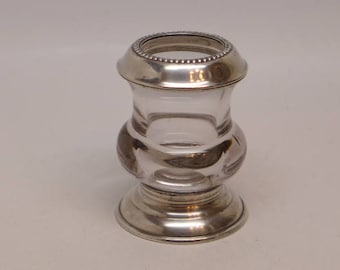 Frank M Whiting Sterling Toothpick Holder