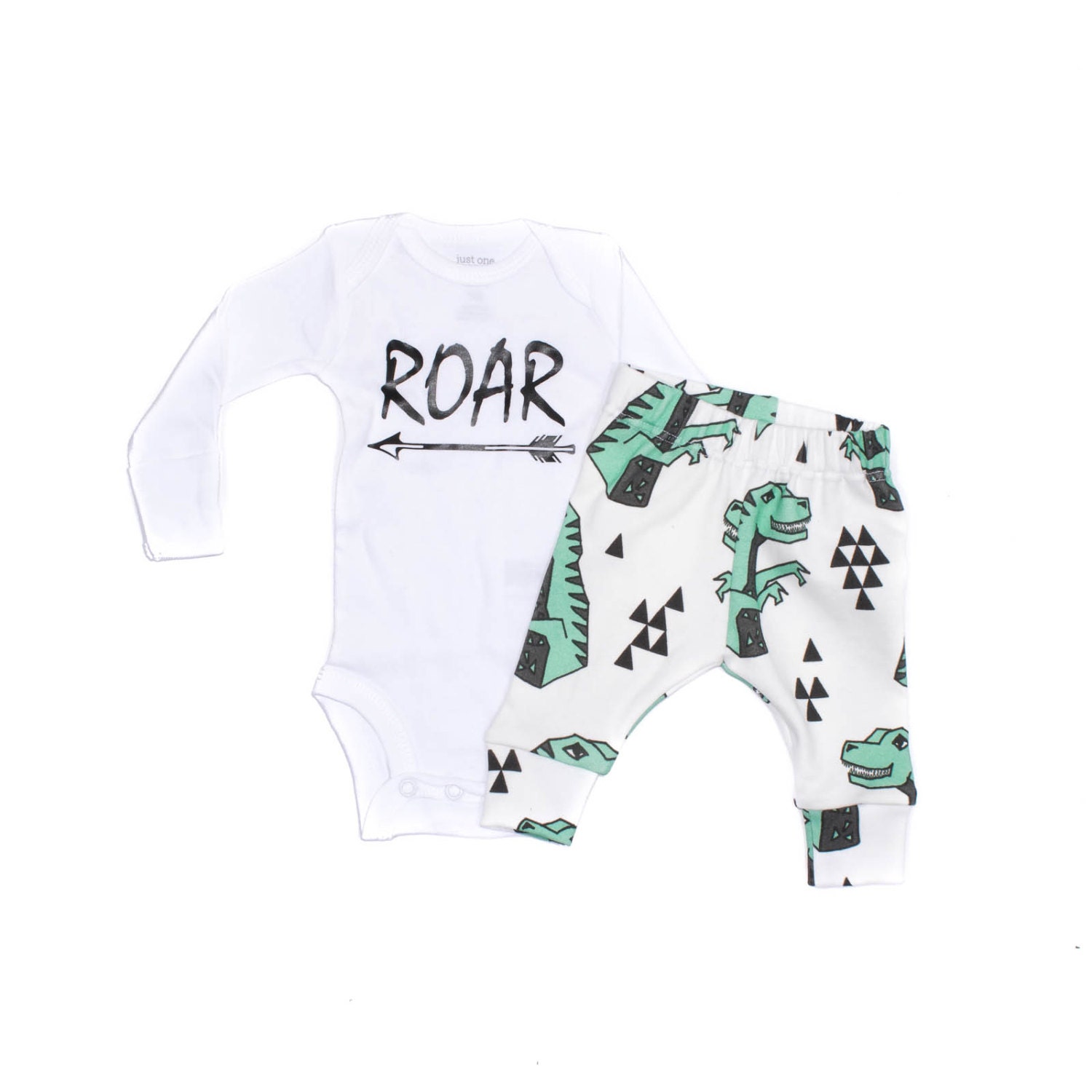 Dinosaurs Leggings and ROAR Bodysuit Dinosaurs Leggings Baby