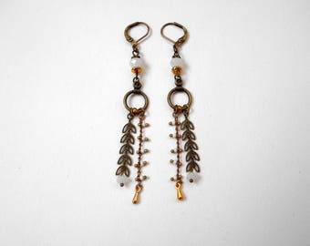 Dangling earrings - designer jewelry