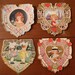 Vintage 1930s Lot of 4 Valentine Valentines Card including Grace Drayton