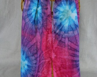 Silk Scarf "Starburst", Hand Painted Silk Scarf