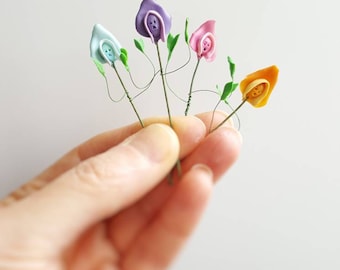 Alice in wonderland miniature sweet peas