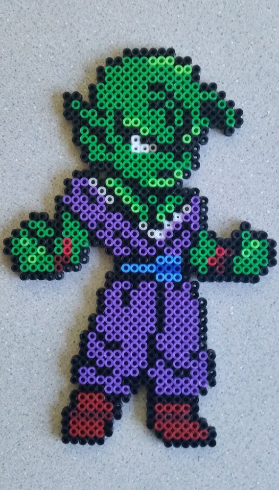 Items similar to Pixel Art Dragonball Piccolo on Etsy