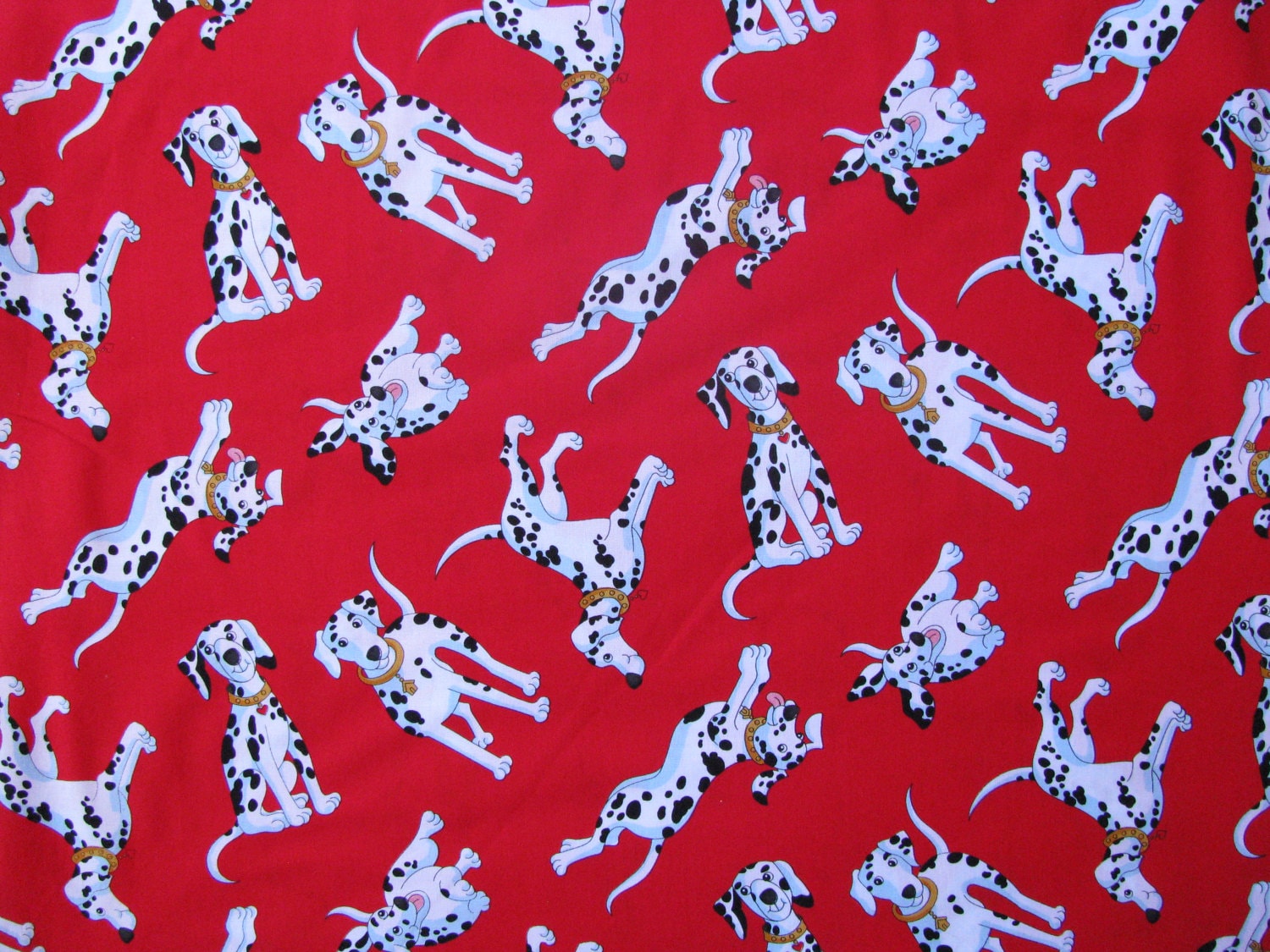 dalmation print cushions