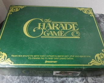 The Charade Game Pressman Toy Corp 1985