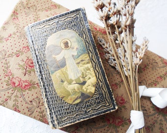 Mini Antique Prayer Book French Missel for Children