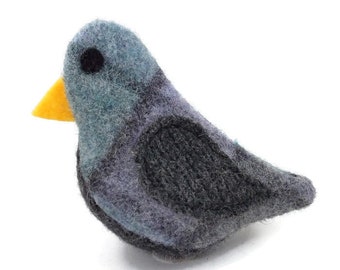 Birds of a Sweater Catnip Cat Toy - Pastel and Gray