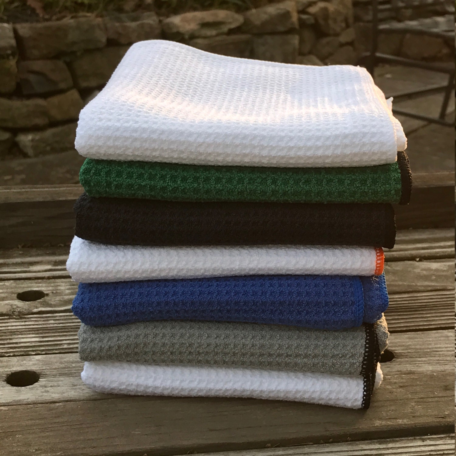 Monogrammed Microfiber Golf Towel Personalized Golf Towel