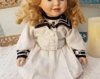 Sailor girl doll