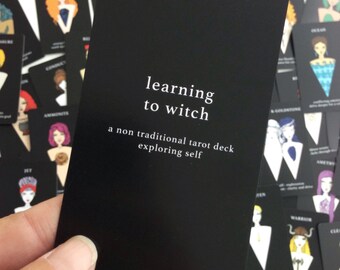 Learning To Witch - Tarot Deck + Tarot Deck + Tarot Cards + Oracle + Tarot + Oracle Cards