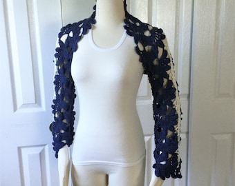 Summer mercerized shrug bolero, bridal shrug, wedding accessories, gift under 35, women accessories, new arrivals, size S/M