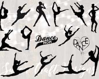 15 Dance svg cut files,png