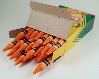 Orange Crayola Crayons, Box of 24