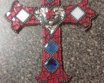 Decorative Mosaic Cross