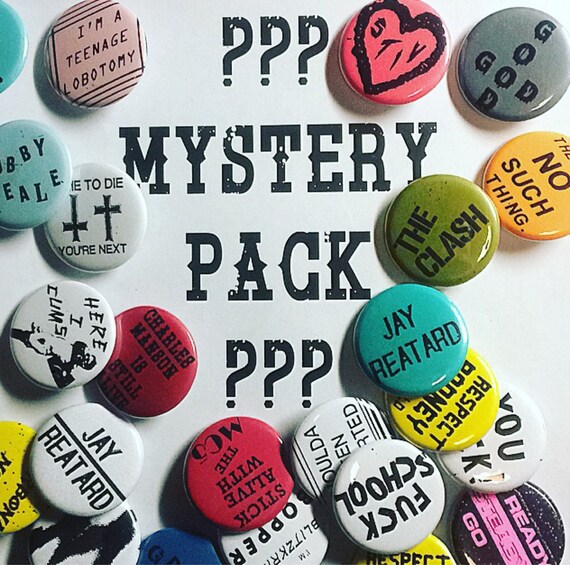 Mystery Pack 7 Pins!