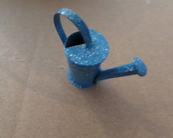 Miniature metal watering can