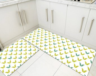 Kitchen Rugs Winged, 15"x35" - 2 piece