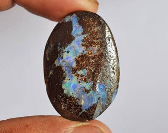 Awesome Natural Australian Solid Boulder Opal Cabochon, New Jewellery Making Gemstone, Calibrated, Semi Precious, Gemstone For Pendant, 7072