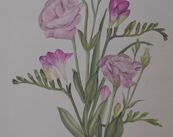 Original Flower Painting