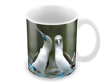 Blue Footed Booby Ceramic Coffee Mug Free Personalisation