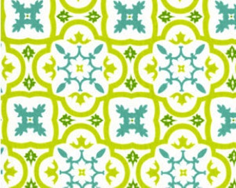 Andalucia Moorish Tile Fabric - Andalucia by Patty Young for Michael Miller DC3896 WHIT D - Priced by the 1/2 yard