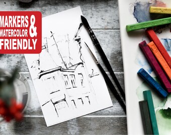 Set of 20 Watercolor Coloring Cards coloring pages coloring Set of 20 Watercolor Coloring Cards coloring pages coloring