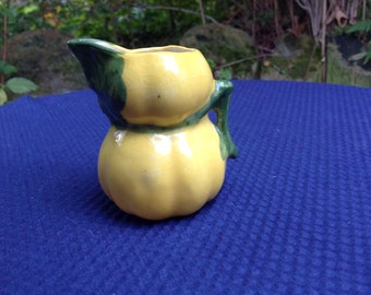 Vintage Pitcher Squash Creamer