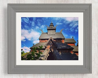 Norwegian Stave Church - Nature Photography from Norway