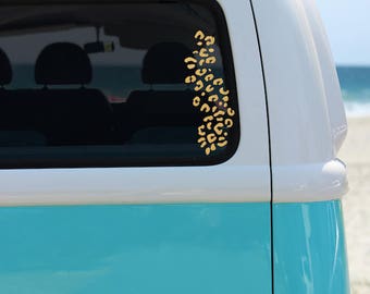 Cheetah Print Vinyl Decal | Cheetah print | Vinyl Decal | Car Decal | Yeti Decal |