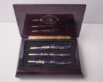 Chinese Beijing Opera Duke fountain pen set