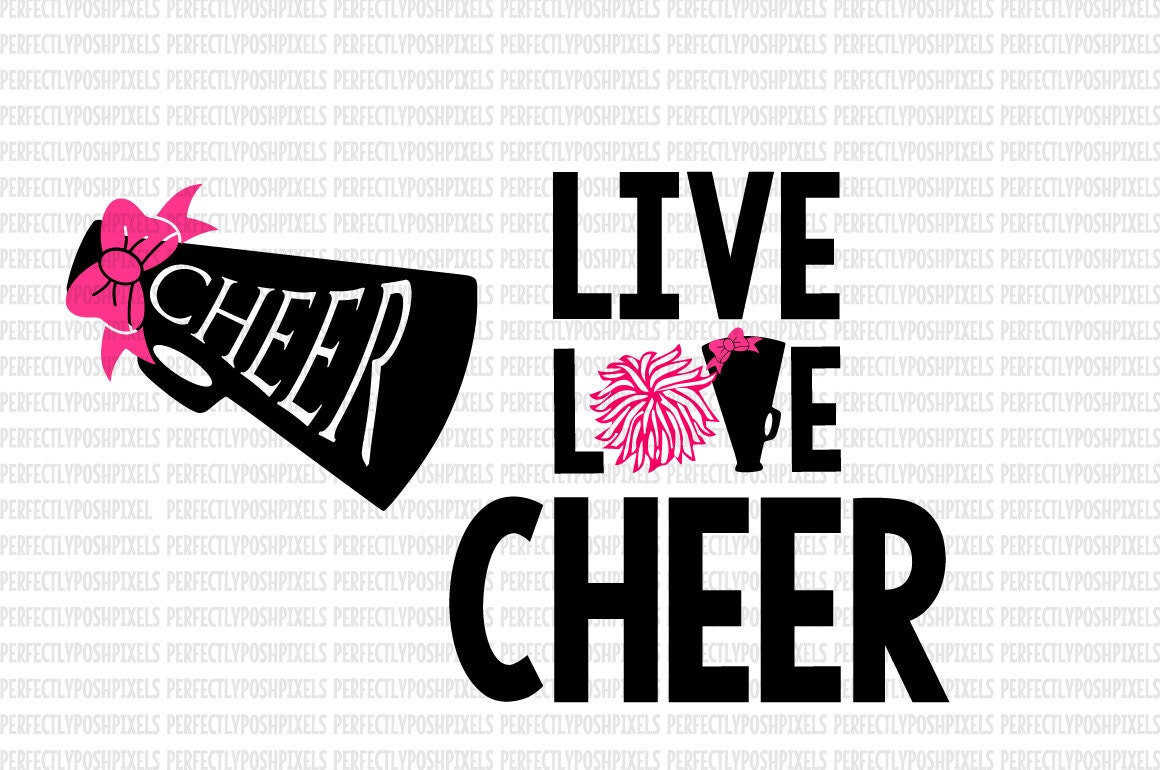 Cheer Megaphone Svg Cheerleading svg SVG for Cricut Design