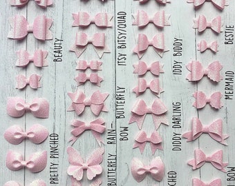 PRE ORDER for AUGUST ends July 8th | Plastic Reusable Bow Template | Bow from Glitter, Glitter on the Wall | Hand Cutting Template
