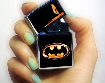LIGHTER Batman lighter, Personalized Lighter, Batman fan lighter, superhero lighter, vintage lighter, pipe