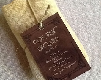 35 ct. count Old New England Linen Standard Cut The Primitive Hare cross stitch fabric