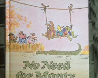 No Need for Monty (Vintage) children's book