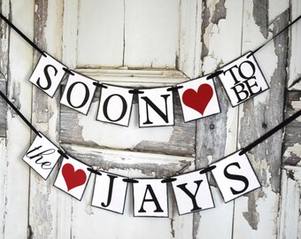 Engagement Banner, Soon to Be Banner, Engagement Party Decor, Rustic, Glitter Engagement Party, Wedding Reception, Couples Shower