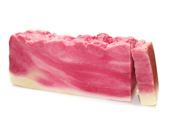 Rosehip Olive Oil Handmade Soap Slice