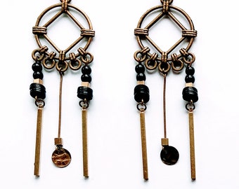 Alameda Earrings - dream catcher Kazak