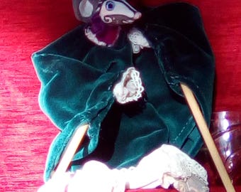 mouse aupetitdhomme hand puppet
