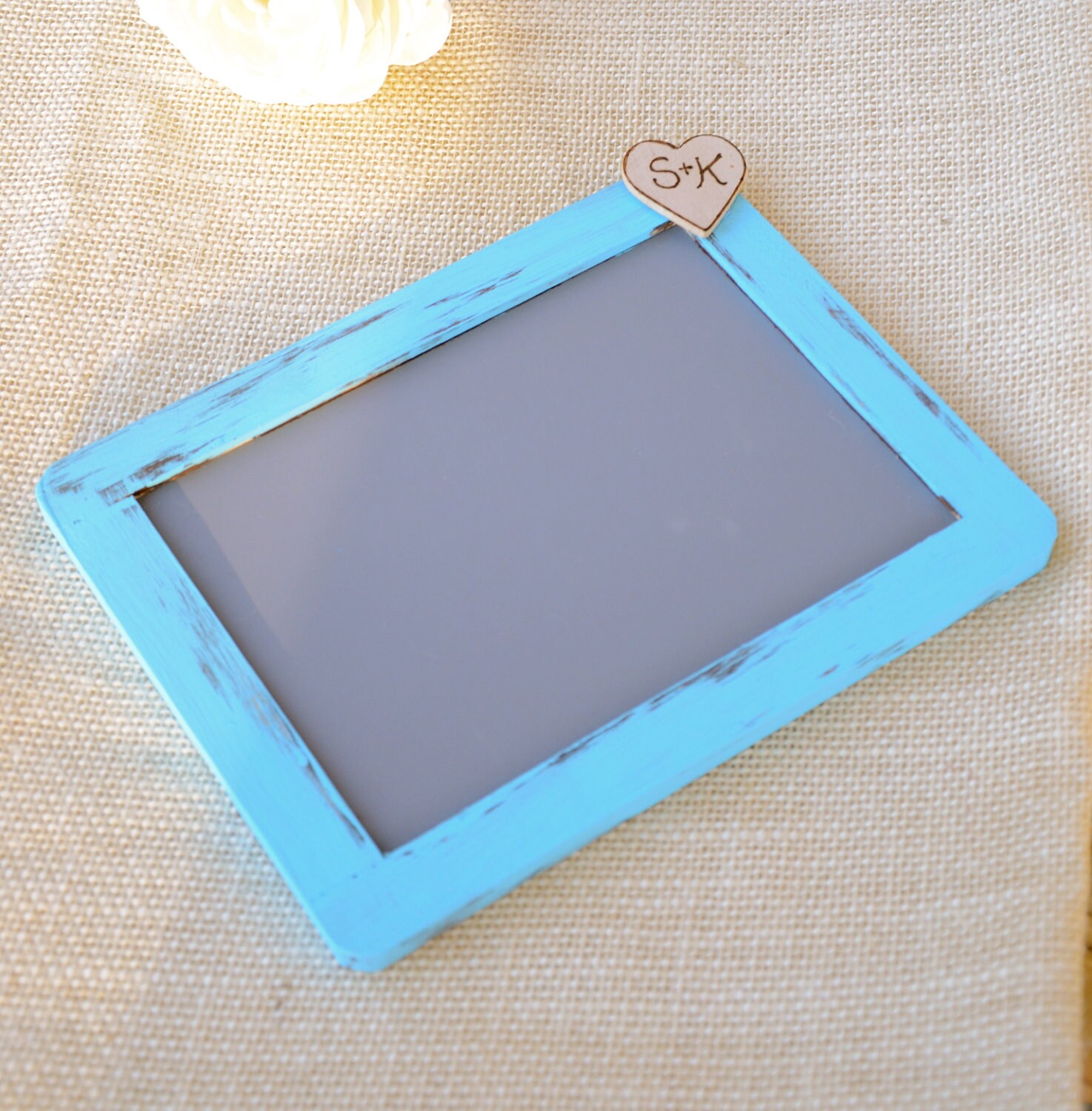 5x7 personalized rustic wedding chalkboards sign photo prop