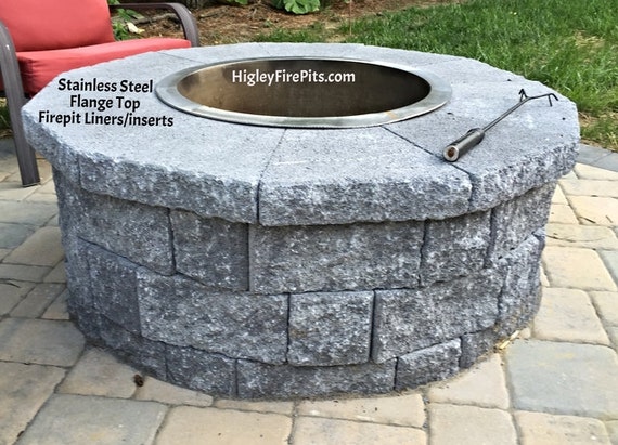 36 Diameter Stainless Steel Fire Pit Ring Liner-Insert - 36 Diameter Stainless Steel Fire Pit Ring Liner-Insert