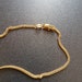 Beautiful gold chain mesh simple classic 1.8 mm with clasp (46 cm)