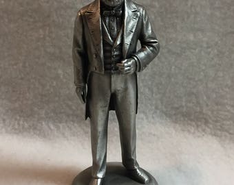 Lance Pewter Figurine - US President - James A. Garfield 1881 (#064)
