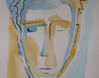 Original watercolor painting
