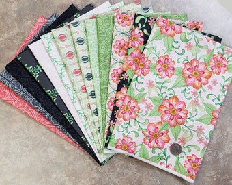 13 FAT QTR - QT Charleston Floral and Geometric Fat Quarter Bundle