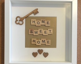 Scrabble New Home Frame