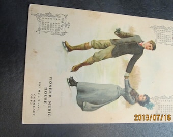 antique 1902 Calendar